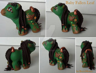 My little Pony Custom Baby Fallen Leaf