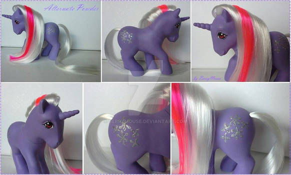 My little Pony Custom G1 alternate Powder