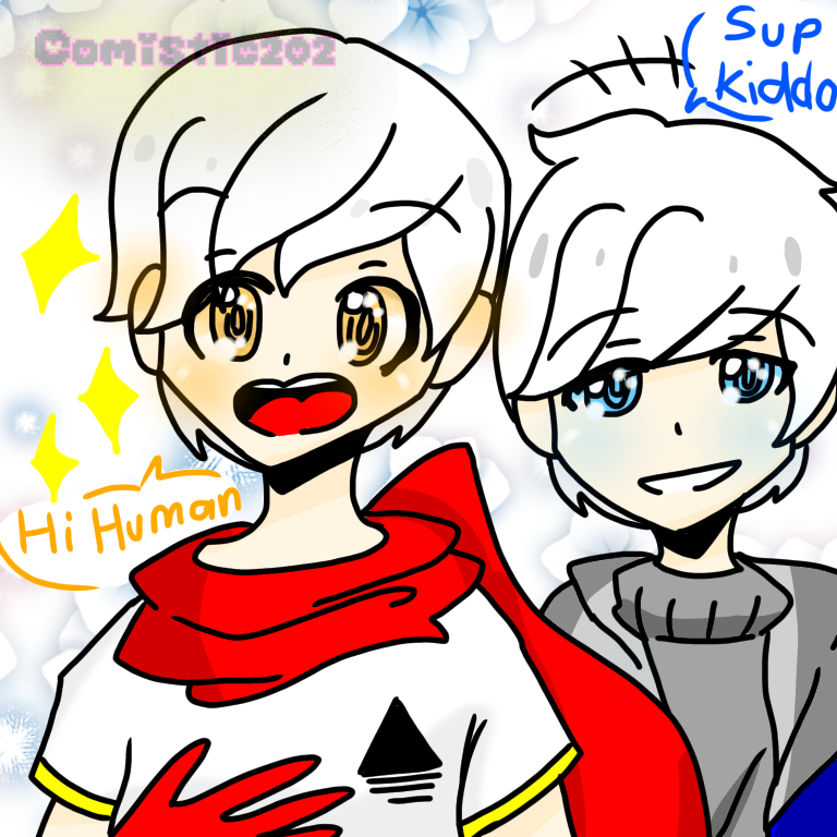 Human!tale Papyrus and Sans