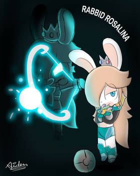 Rabbid Rosalina in Mario Strikers