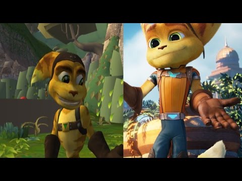 Ratchet and Clank Comparison PS2 VS PS4