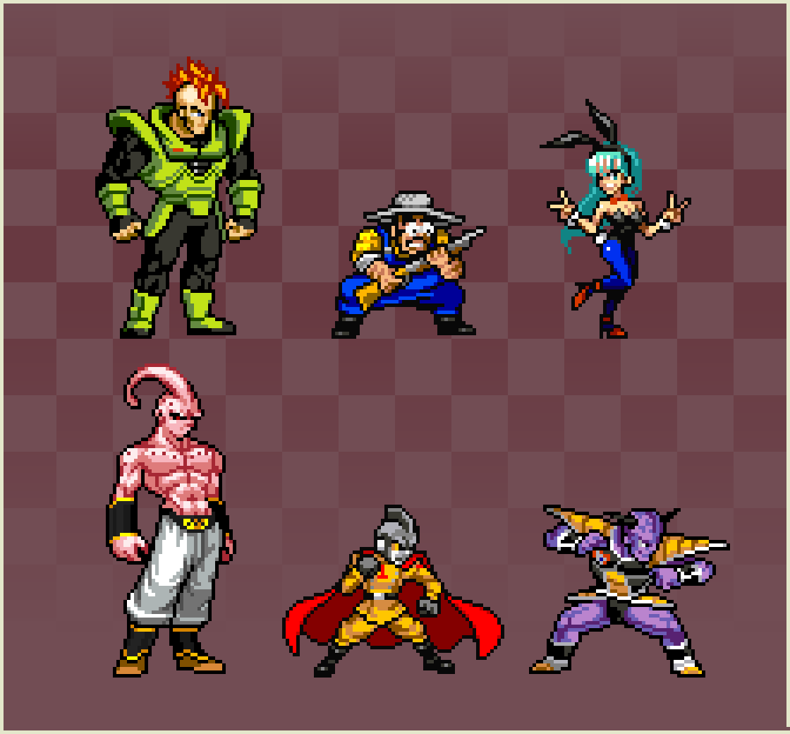 Jus Deviantart Dragon Ball JUS random Sprites #2 by SaxCreed on DeviantArt