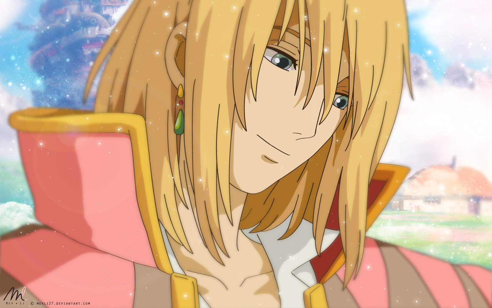 Howl's Moving Castle Wallpaper by MeyLi27 on DeviantArt Howl's Moving Castle Wallpaper by MeyLi27 on DeviantArt