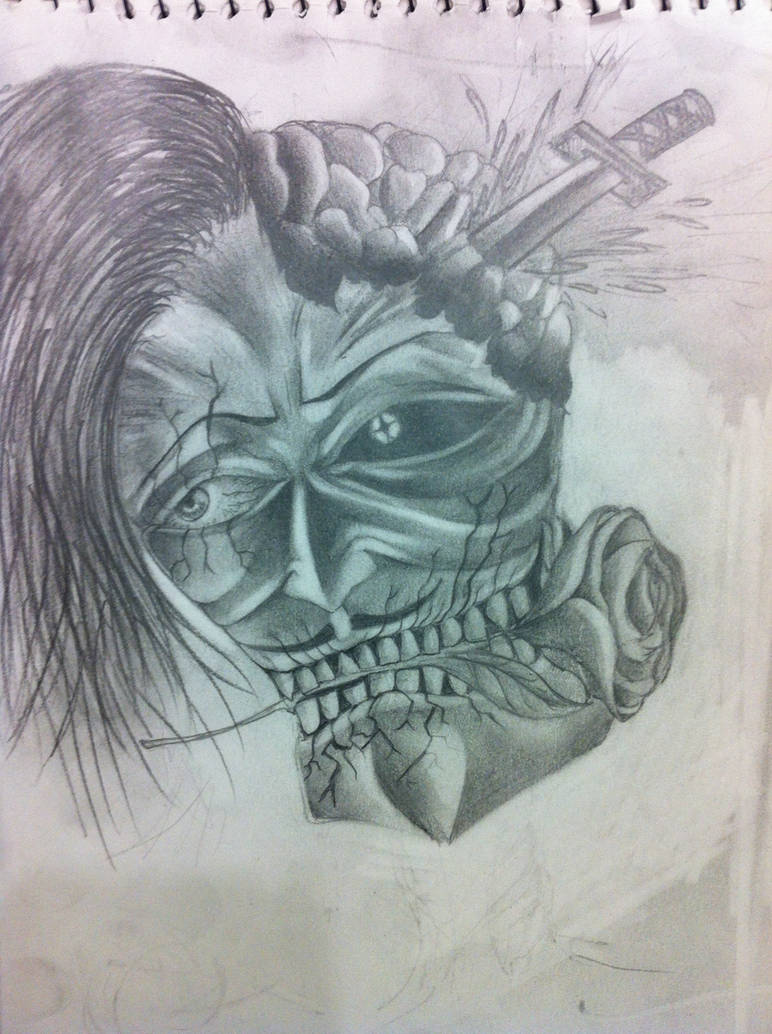 Pencil Drawn Freak by CuppaHarpoon on DeviantArt