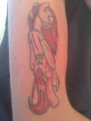 Tattoo on my arm. Pinkamena v2