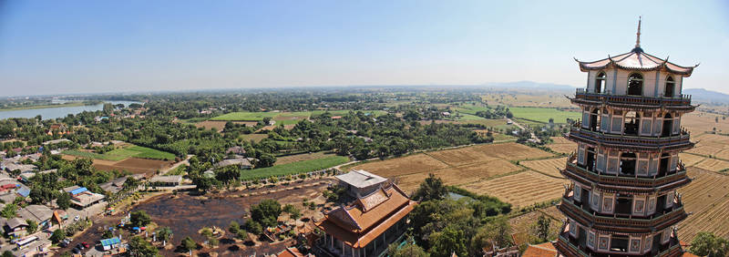 View from Wat Tham Khao Noi (Kanchanaburi)