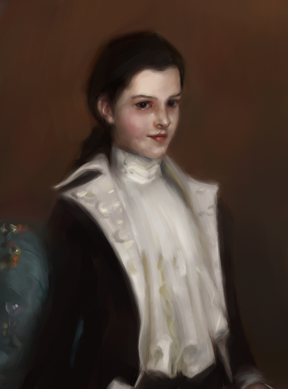 John Singer Sargent - Alice Vanderbilt Study