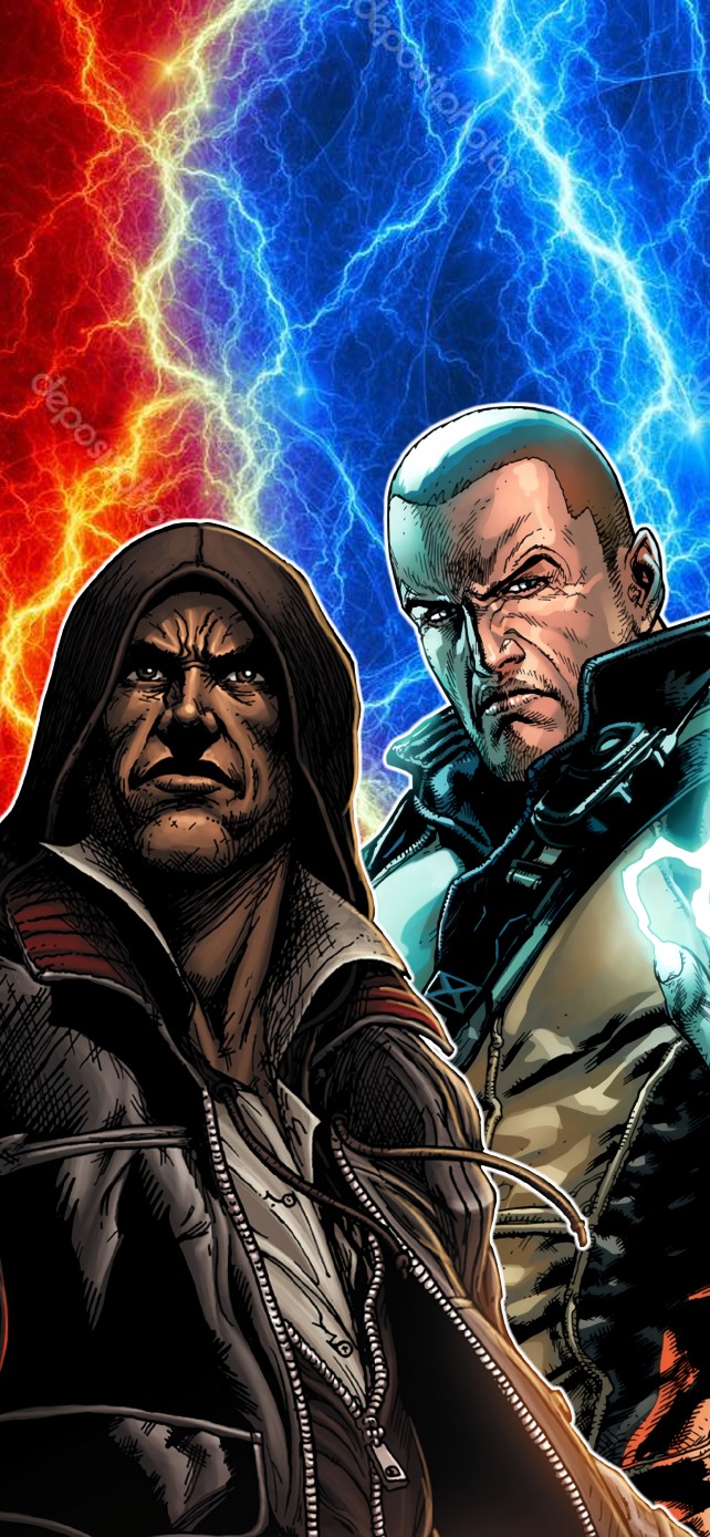 Cole macgrath Vs. Alex mercer RoR banner by skylandersensei06 on DeviantArt