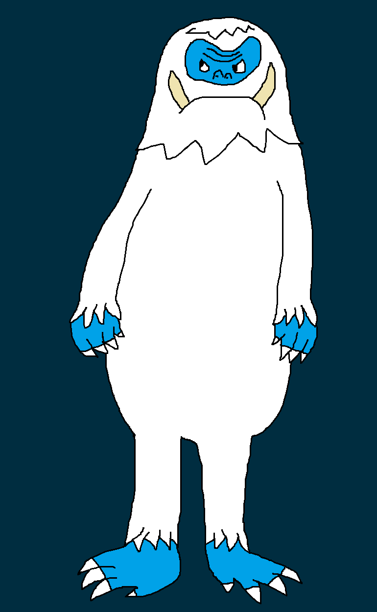 Abominable Snow-Monster from Rudolph '64 by mothrabro on DeviantArt