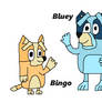 Bluey and Bingo