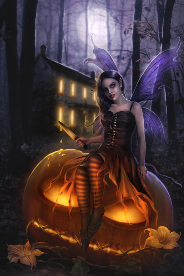 Pumpkin Pixie by lombrascura
