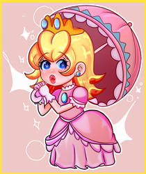 Chibi Peach adorable