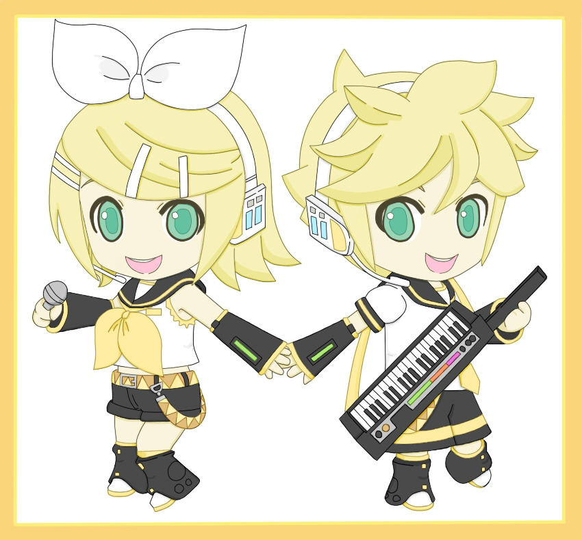 rin and len kagamine