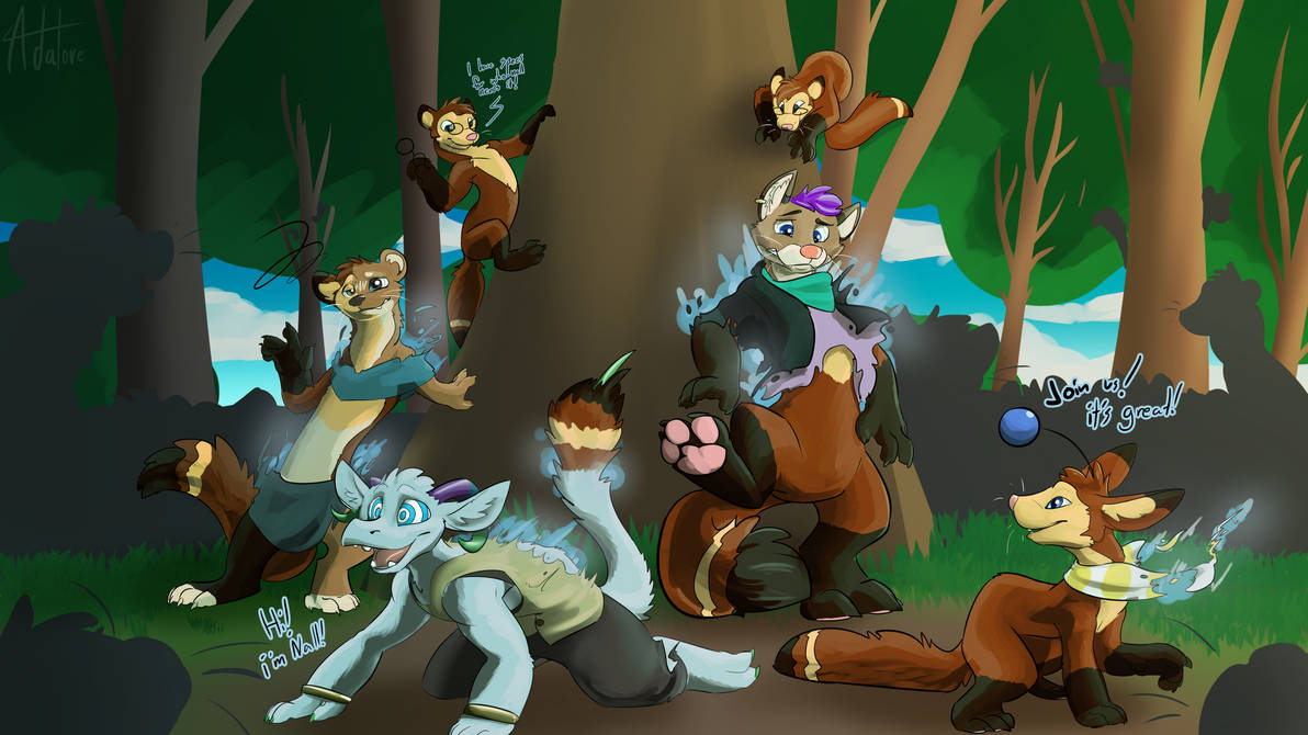 Nall Animation Comm - Nall, ft Nall - SwarmCausingTF by Adalore on DeviantArt