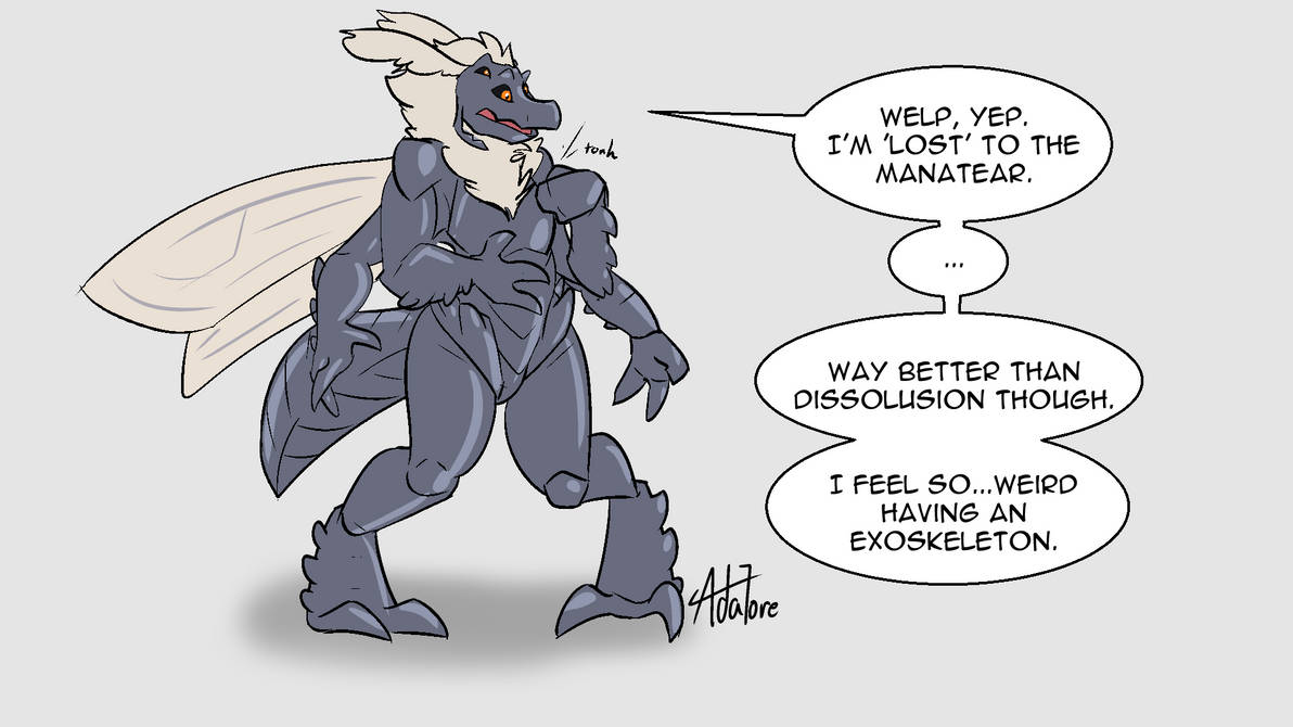 Human Insect Tf Patron - JustAnotherFurry - Manatear Bug TF 3/3 by Adalore on DeviantArt