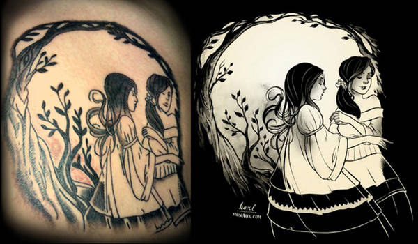 Sisters Tattoo By Brewdog 77-d6lnm3x Copy