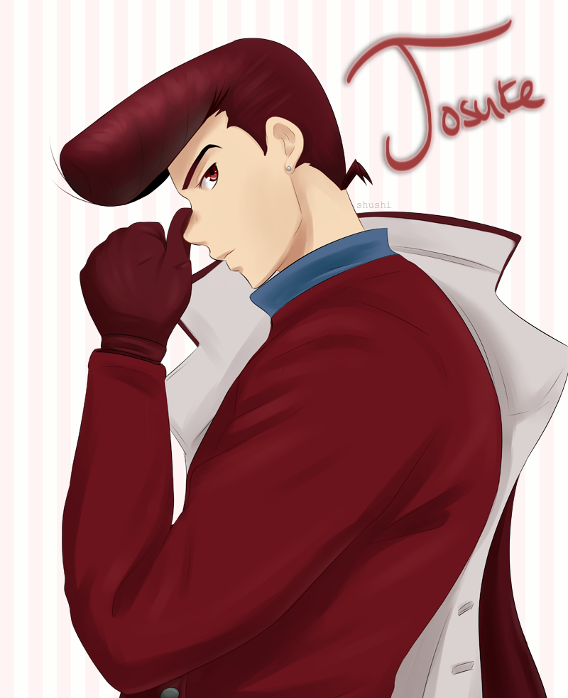 Josuke Red by shushiyang on DeviantArt