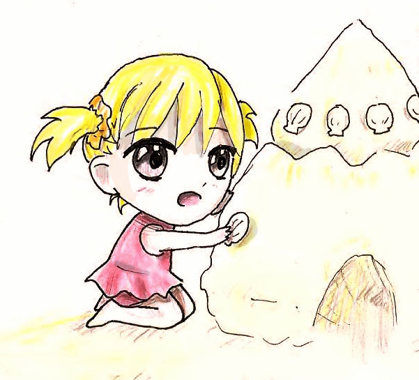 Sandcastle chibi