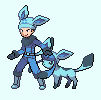 glaceon trainer