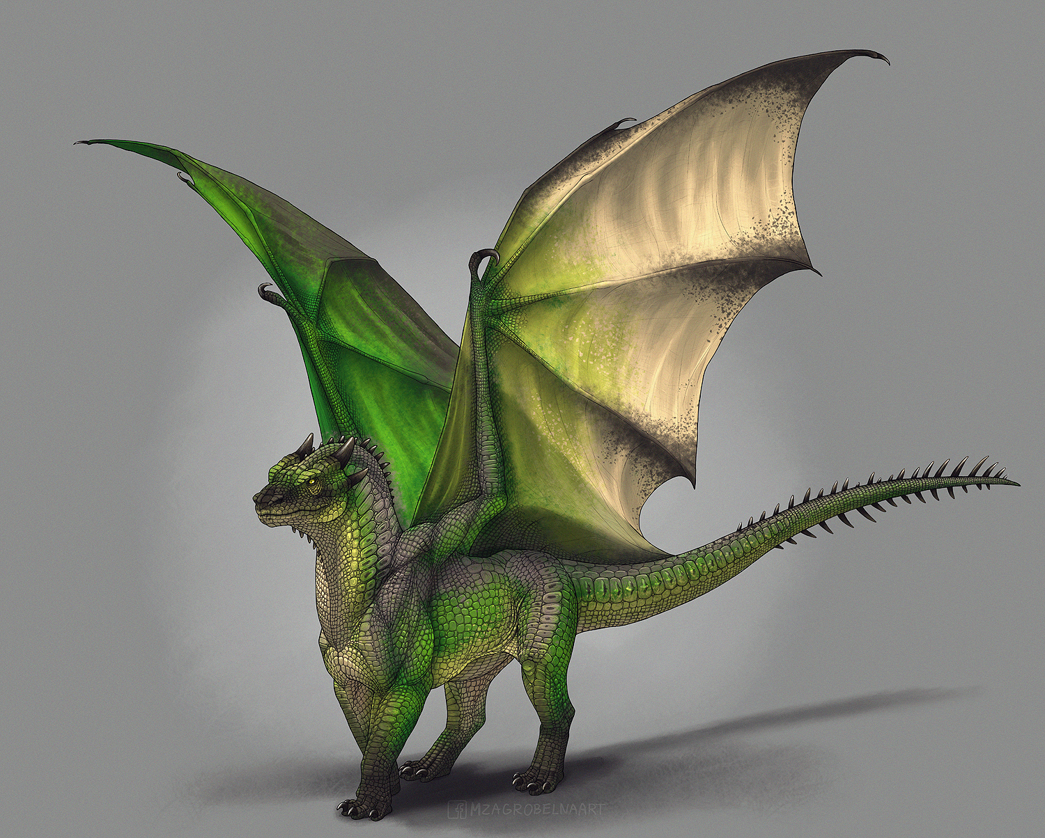 Simple Green Dragon