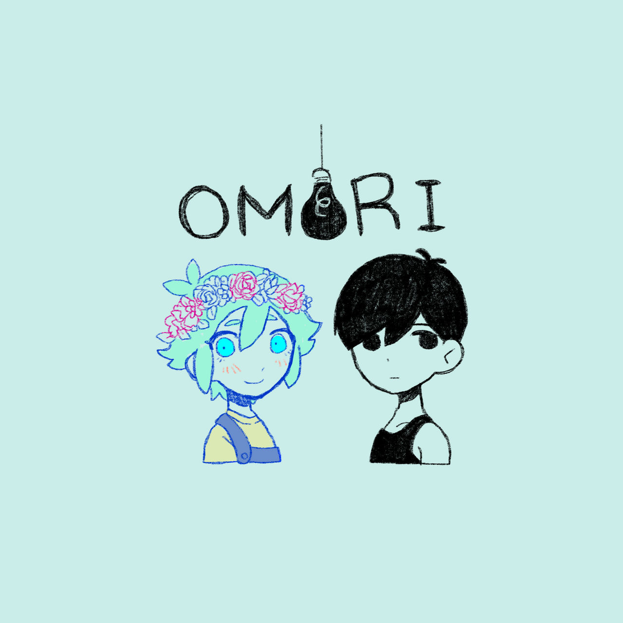 Omori and Basil by Ysungah on DeviantArt