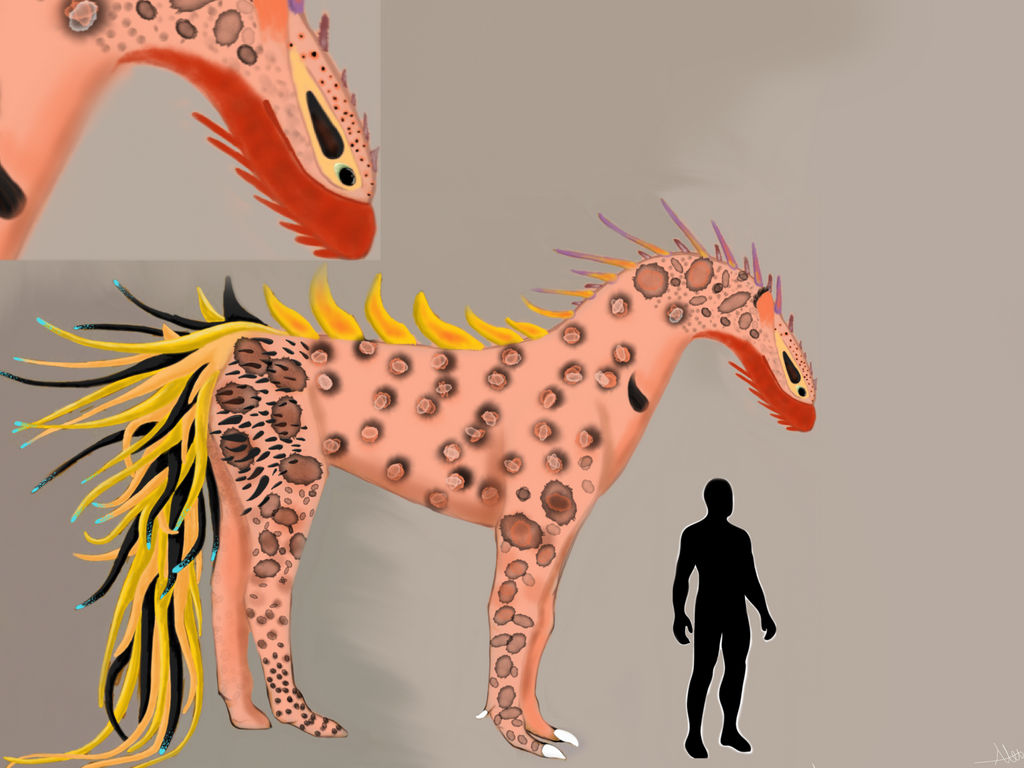 Creature concept #4 by Ninjashrimp1999 on DeviantArt