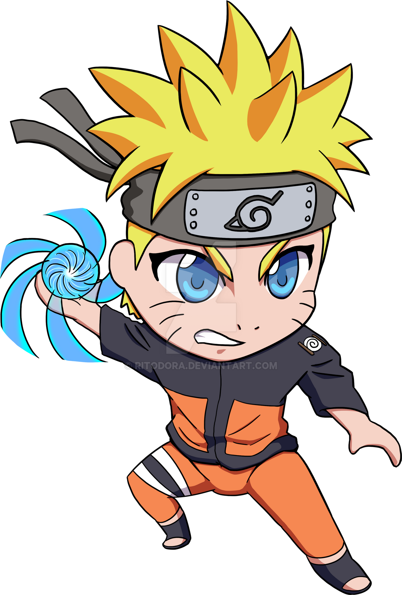 Cute Naruto stickers and other products design by Ritodora on ...