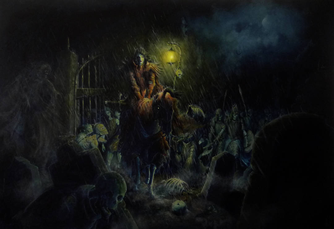 'When the death walks' by Ozakuya 'When the death walks' by Ozakuya