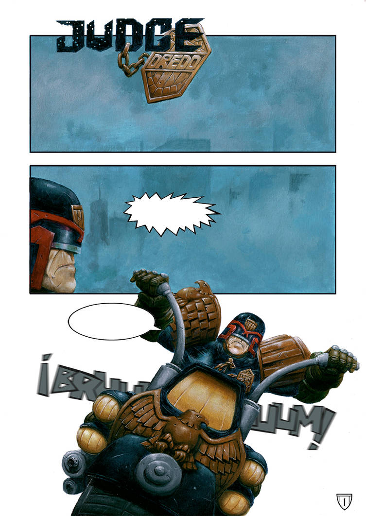 Dredd by Ozakuya Dredd by Ozakuya