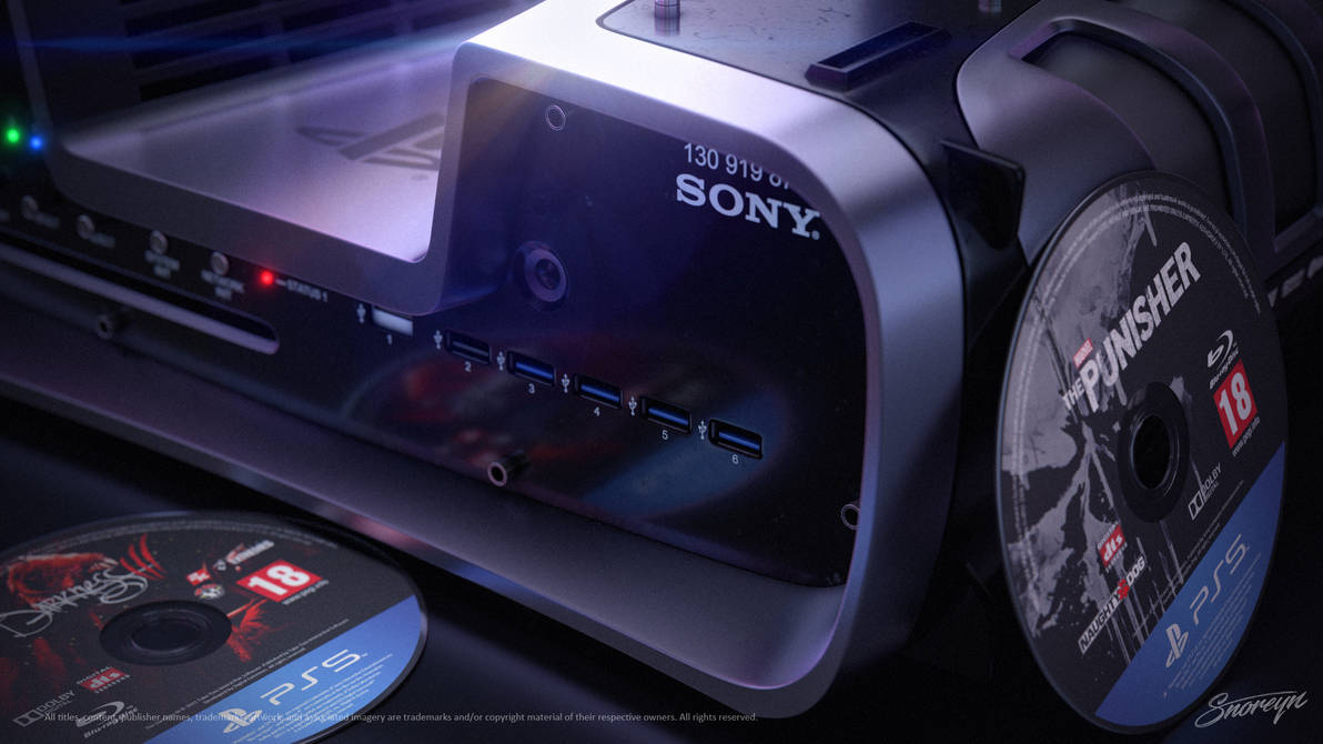 PS5 Devkit with Games by Snoreyn on DeviantArt