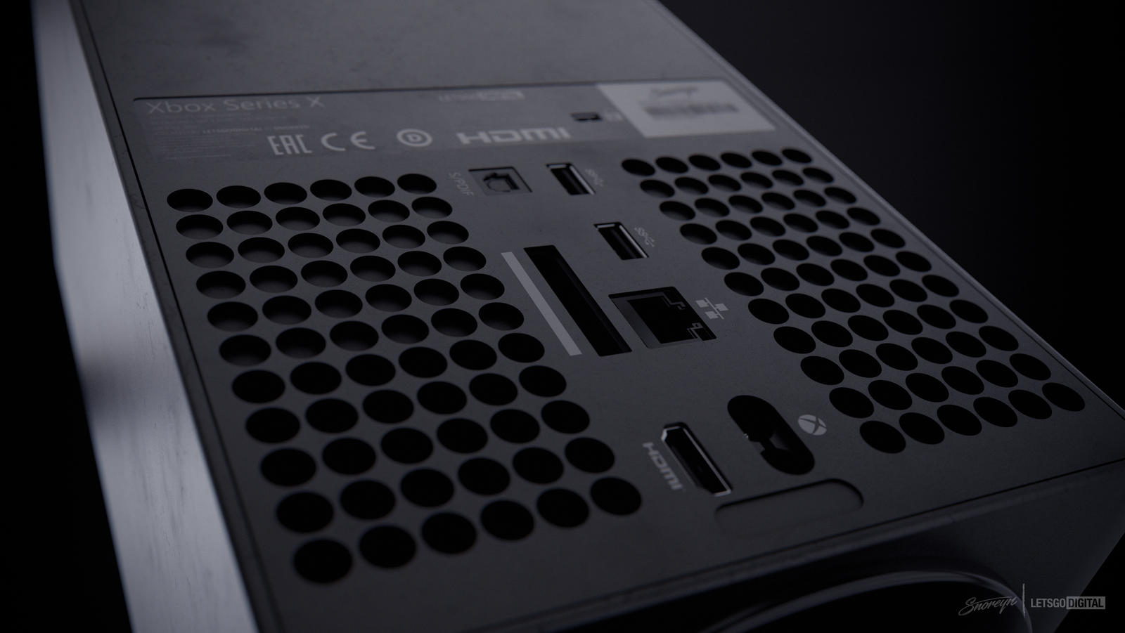 Xbox Series X Prototype Based I/O Panel by Snoreyn on DeviantArt