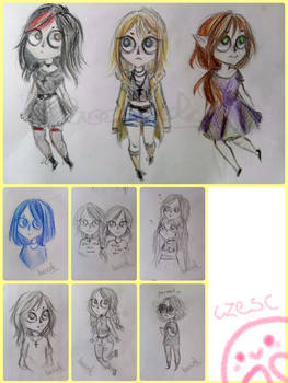 chibi doodles