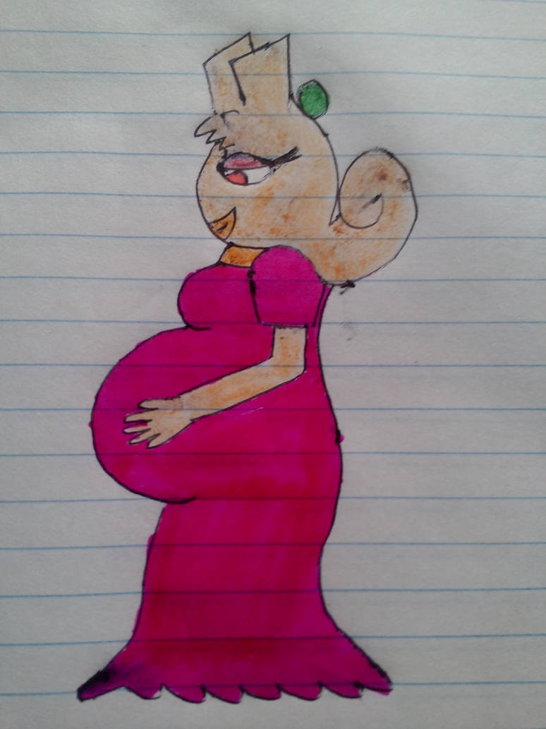 R - Lady like's belly Inflation p.3 by TruePhazonianForce on DeviantArt