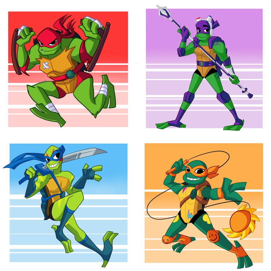 Tetsu Rise Turtles RISE TURTLES by poppyrous on DeviantArt