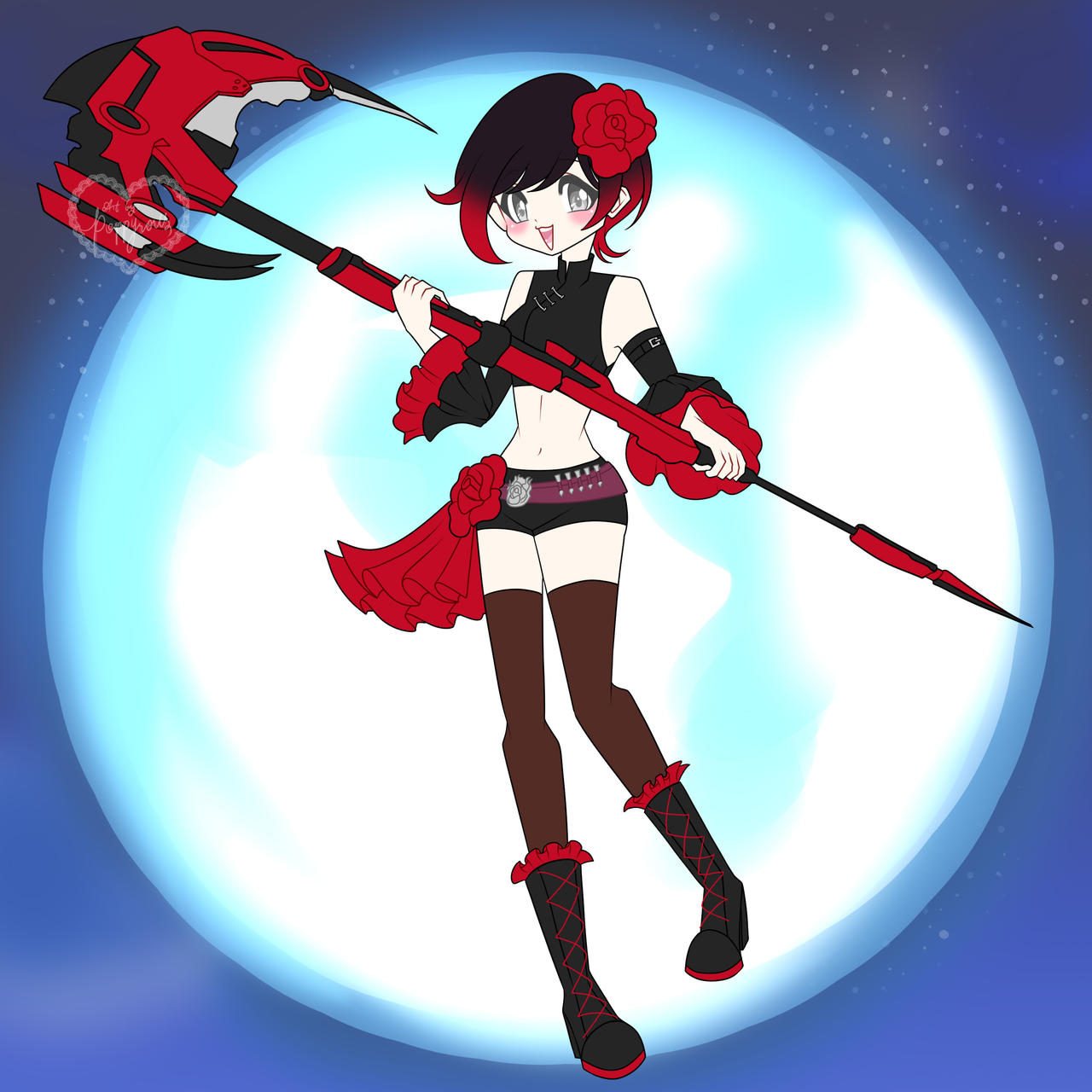 Own Design Ruby Rose By Poppyrous On DeviantArt