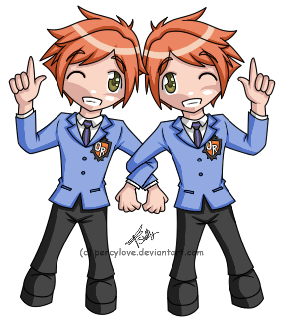 chibi - ouran - twins