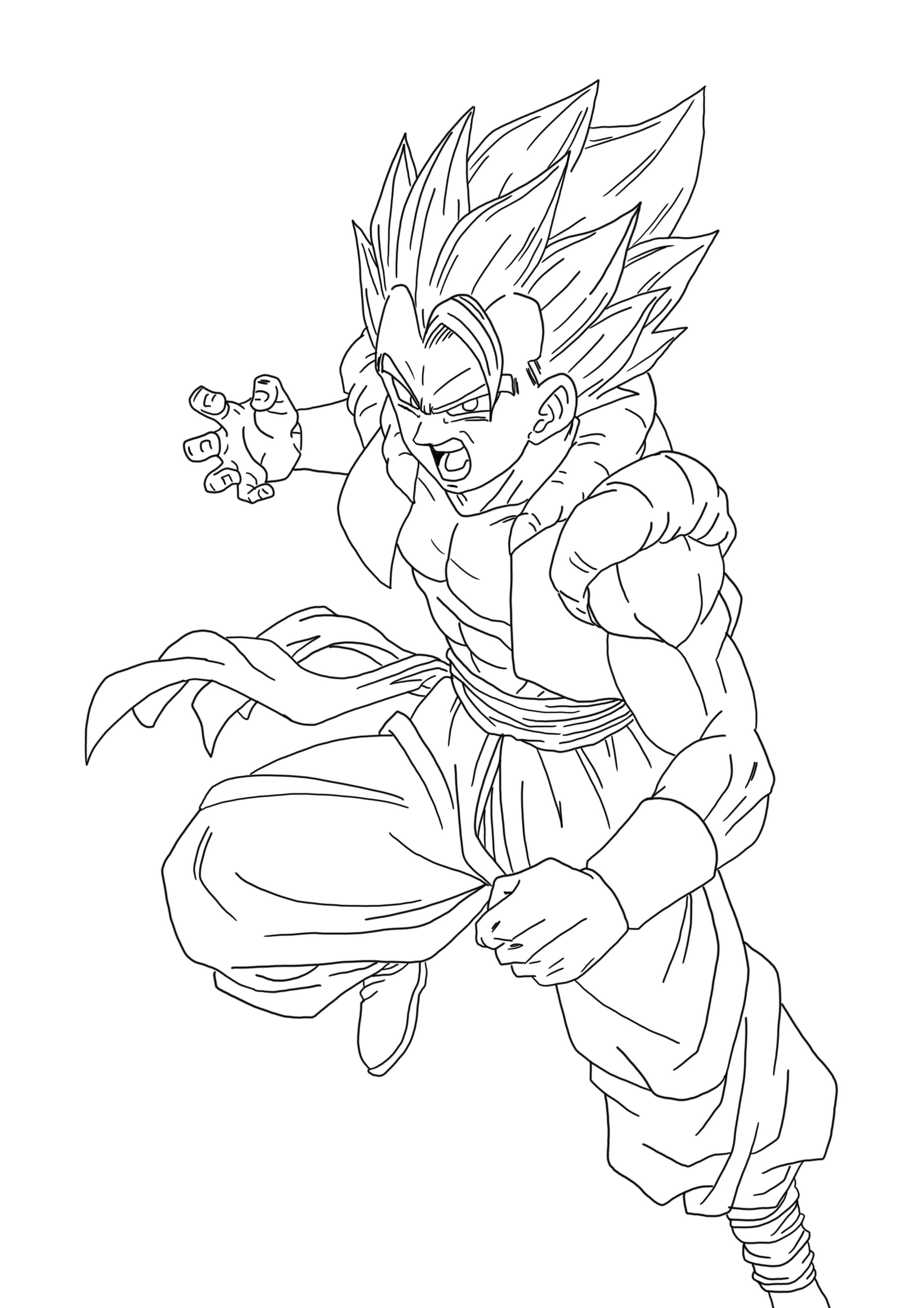 Super Saiyan Gogeta by Hatake-sama on DeviantArt