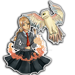 Astrid in Hogwarts [crossover]