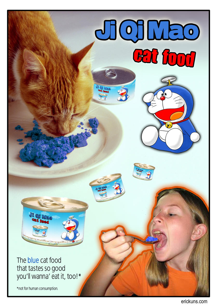Ji Qi Mao Cat Food, the BLUE cat food