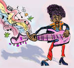 Jimi Hendrix by Art-of-Eric-Wayne
