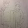 Percy Jackson and Harry Potter (uncoloured)
