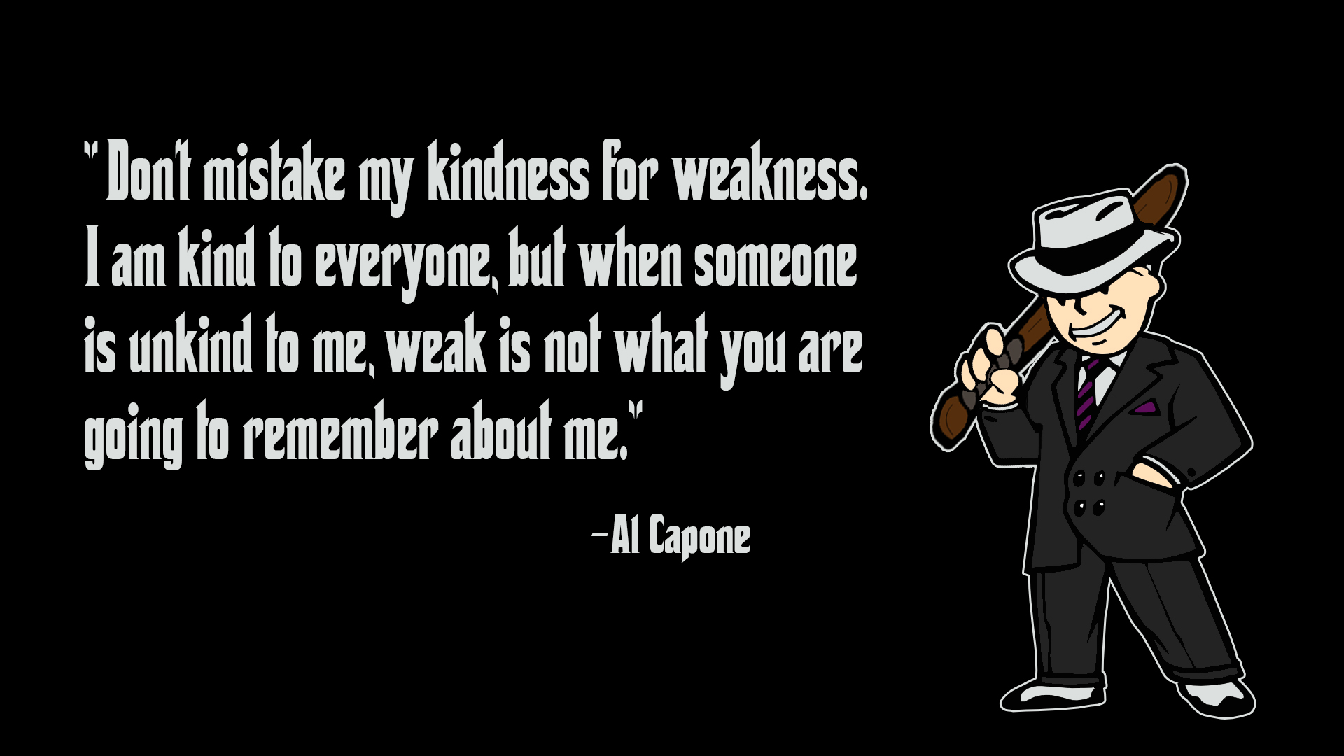 Fallout Kindness Al Capone