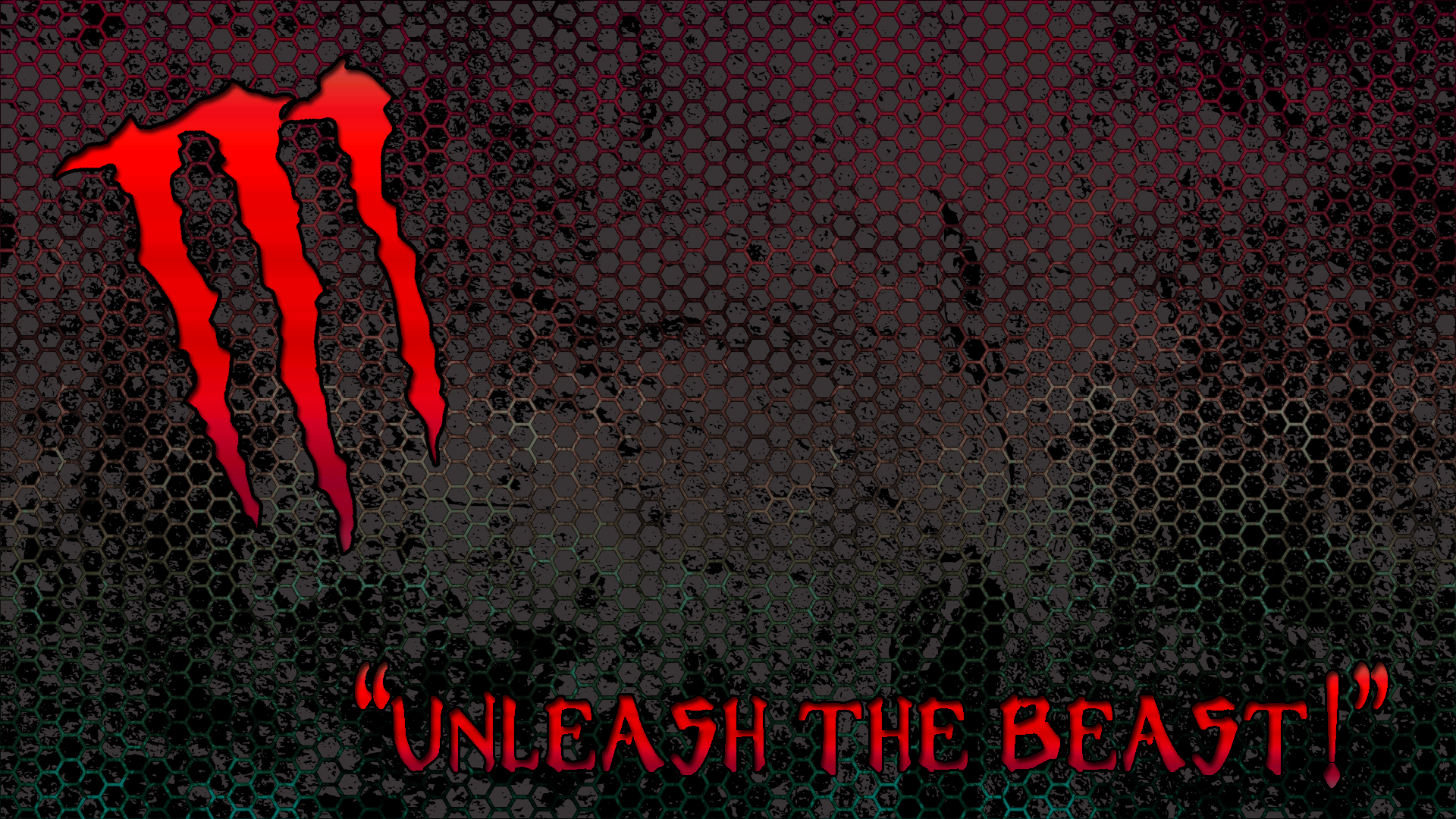 Monster Logo Wallpaper Revisited by ImTabe on DeviantArt Monster Logo Wallpaper Revisited by ImTabe on DeviantArt
