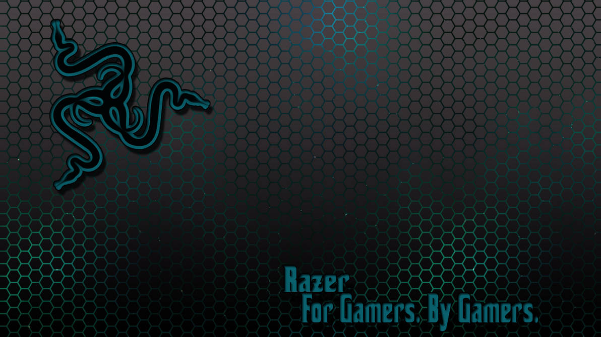 Razer Cyan Wallpaper by ImTabe on DeviantArt