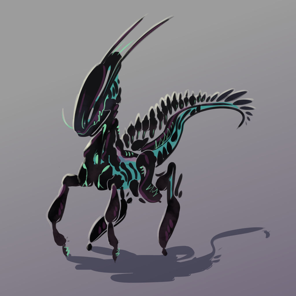 Alien design by Kittyherz on DeviantArt
