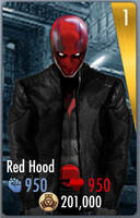 Red Hood Injustice Card (Front)