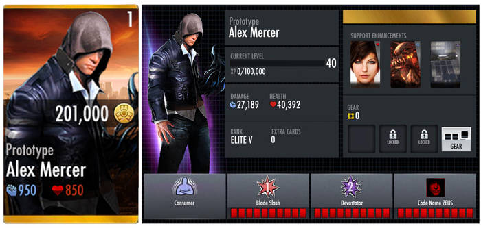 Prototype Alex Mercer Injustice Card