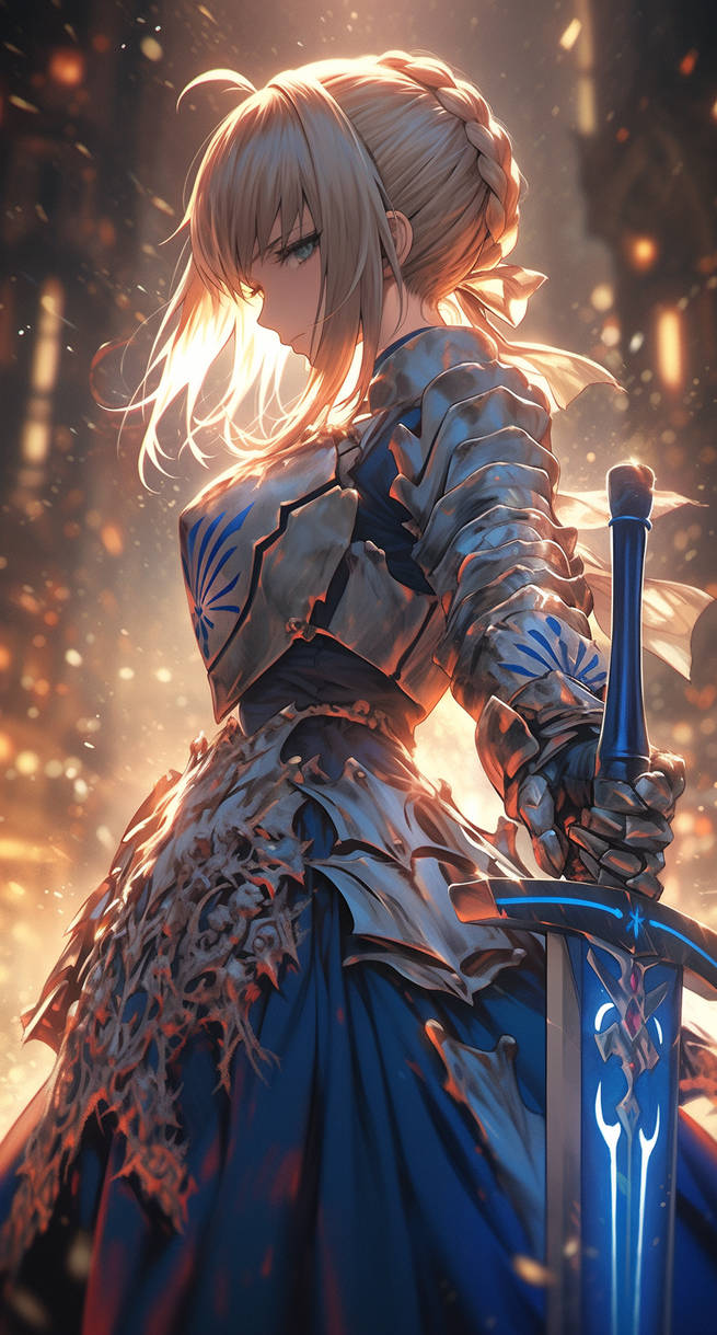 Saber Fate Stay Night by herokings68 on DeviantArt