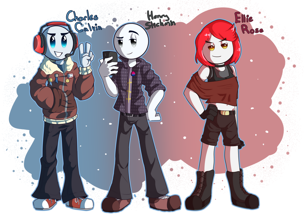 Triple Threat Trio - Henry Stickmin by kittykatty123 on DeviantArt