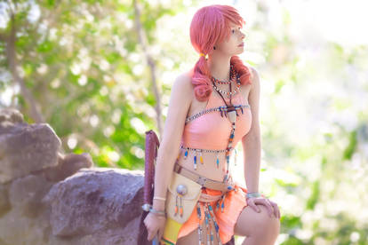 Oerba dia Vanille cosplay - Final Fantasy XIII